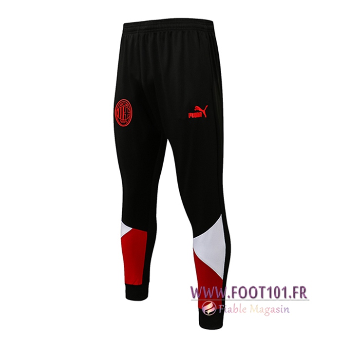 Training Pantalon Foot Milan AC Noir 2021/2022