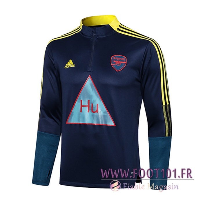 Sweatshirt Training FC Arsenal Bleu 2021/2022