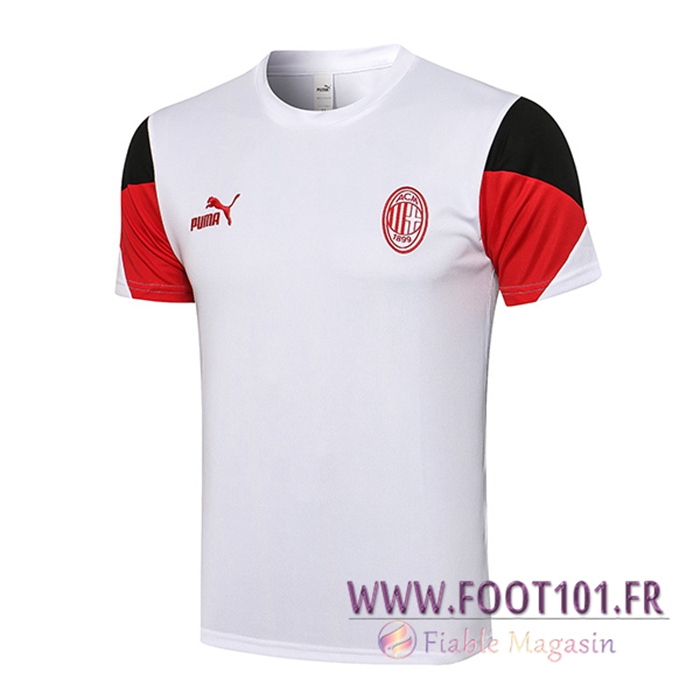 Polo Foot Milan AC Blanc 2021/2022