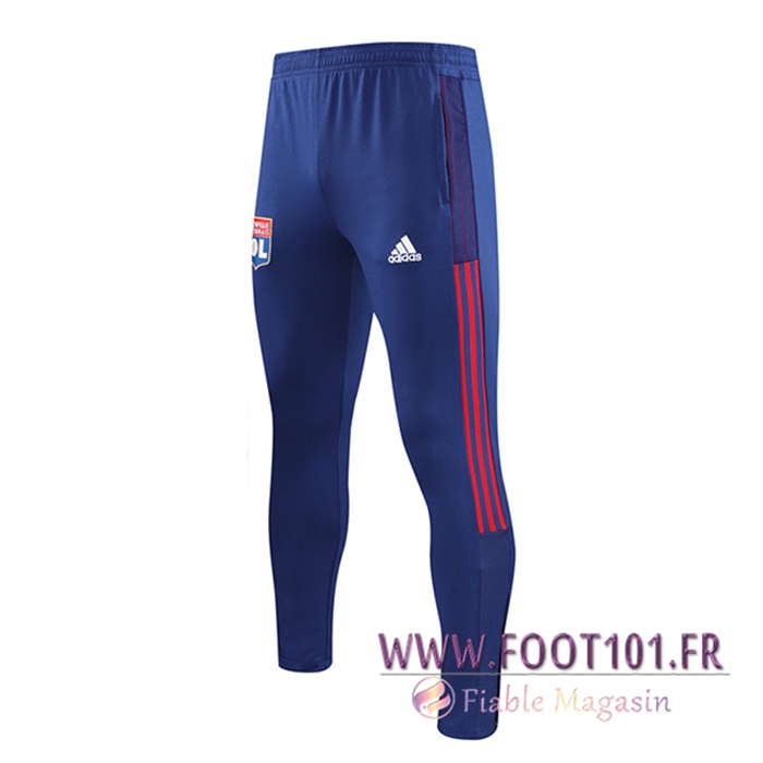 Training Pantalon Foot Lyon OL Bleu 2021/2022