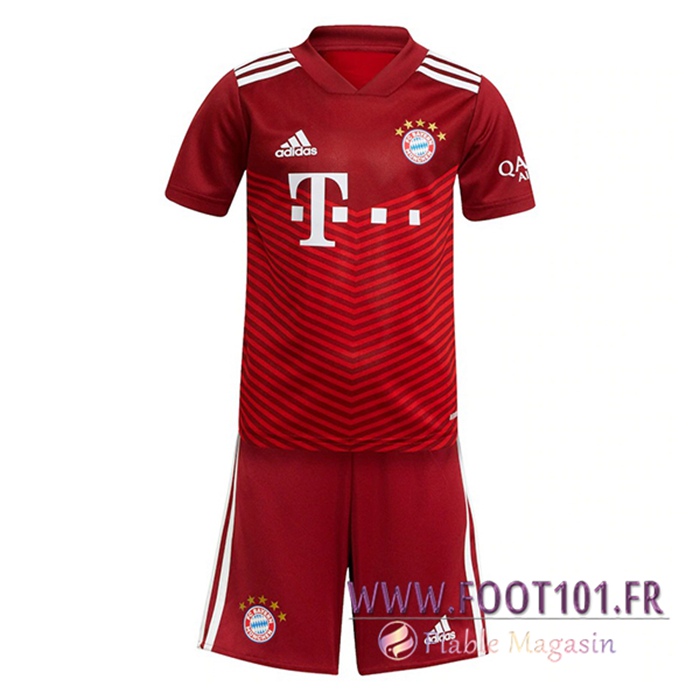 Maillot de Foot Bayern Munich Enfant Domicile 2021/2022