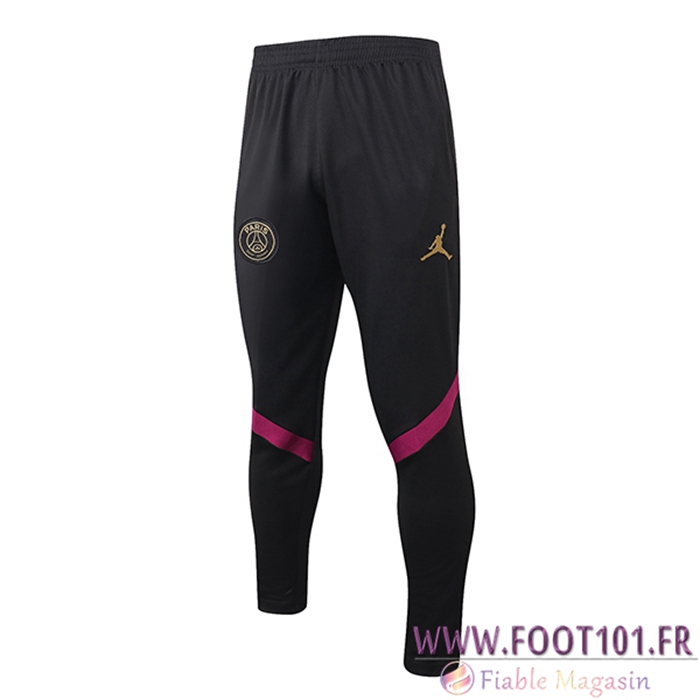 Training Pantalon Foot Jordan PSG Blanc/Noir 2021/2022