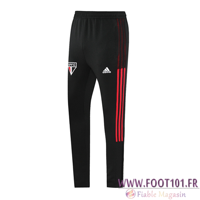 Training Pantalon Foot Sao Paulo FC Noir/Rouge 2021/2022