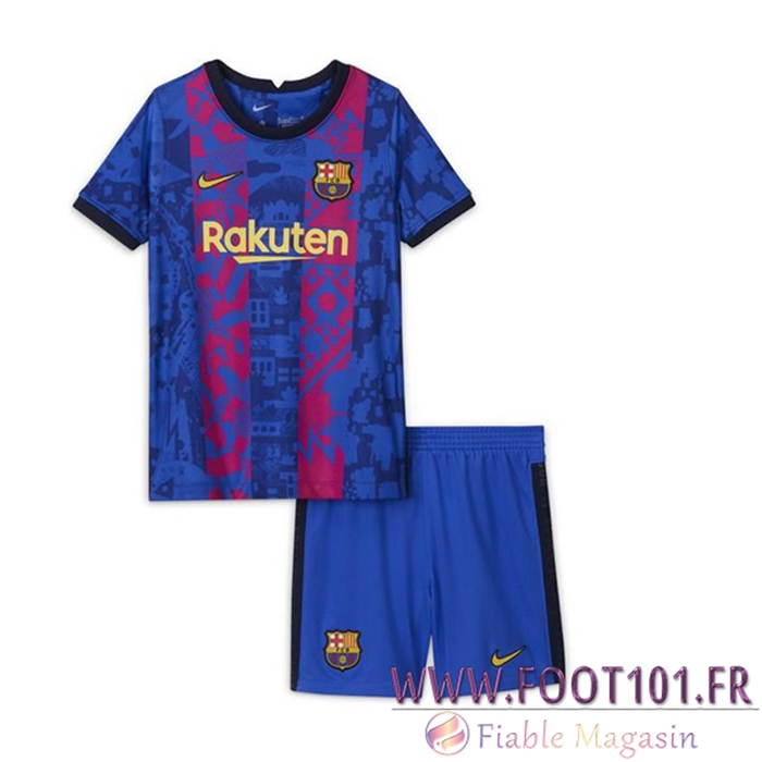 Maillot de Foot FC Barcelone Enfant Third 2021/2022