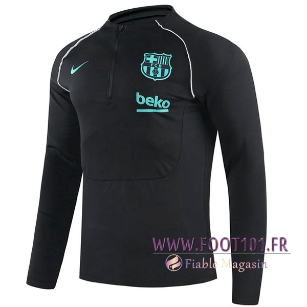 Training Sweatshirt FC Barcelone Noir 2020/2021