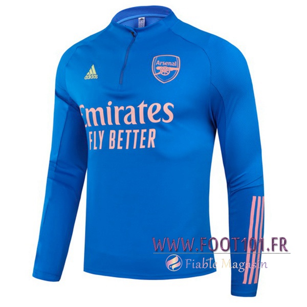 Training Sweatshirt Arsenal Bleu 2020/2021