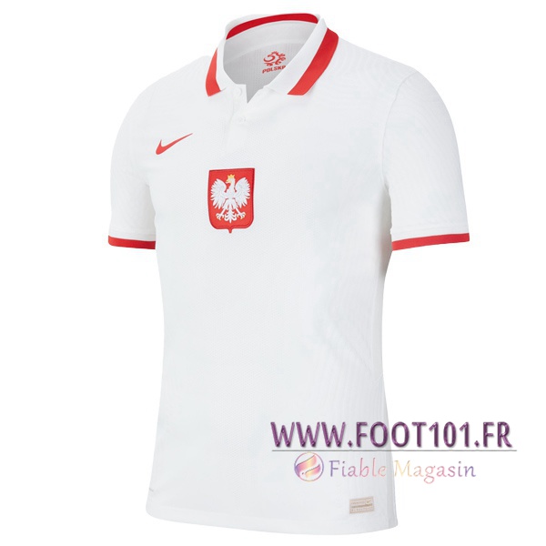 Nouveaux Maillot Equipe Foot Pologne Domicile UEFA Euro 2020