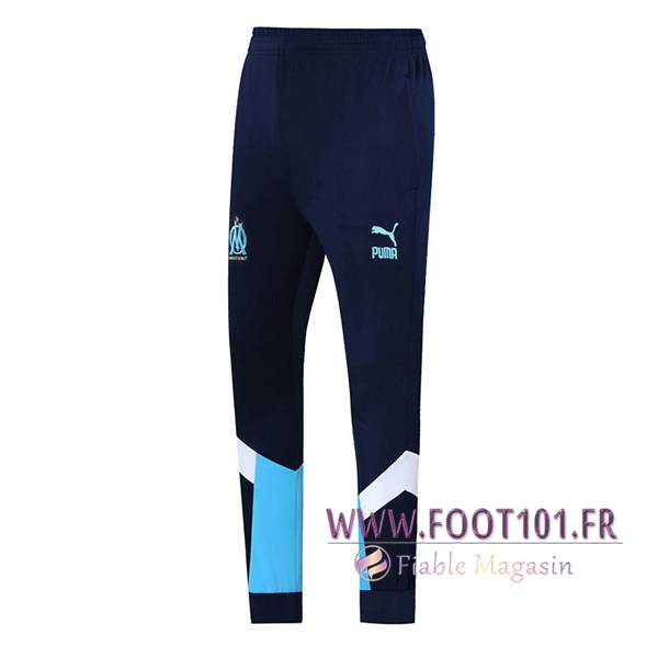 Training Pantalon Foot Marseille OM Bleu Royal 2019/2020