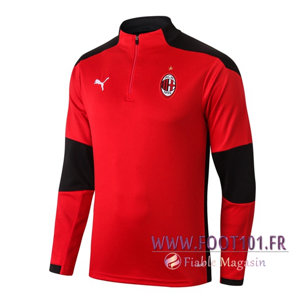Training Sweatshirt Milan AC Rouge 2020/2021