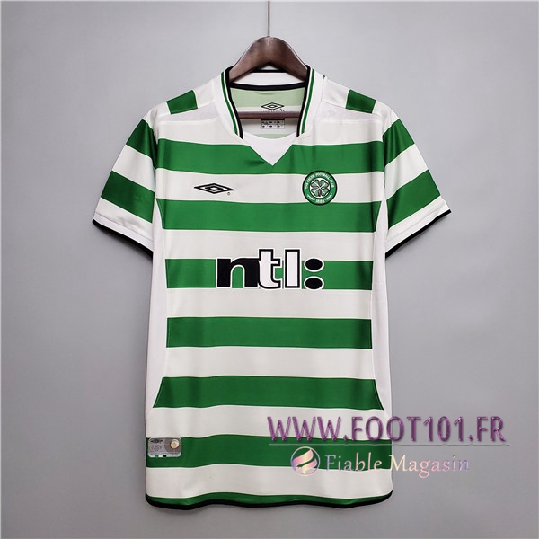 Maillot de Foot Celtic FC Retro Domicile 2001/2003