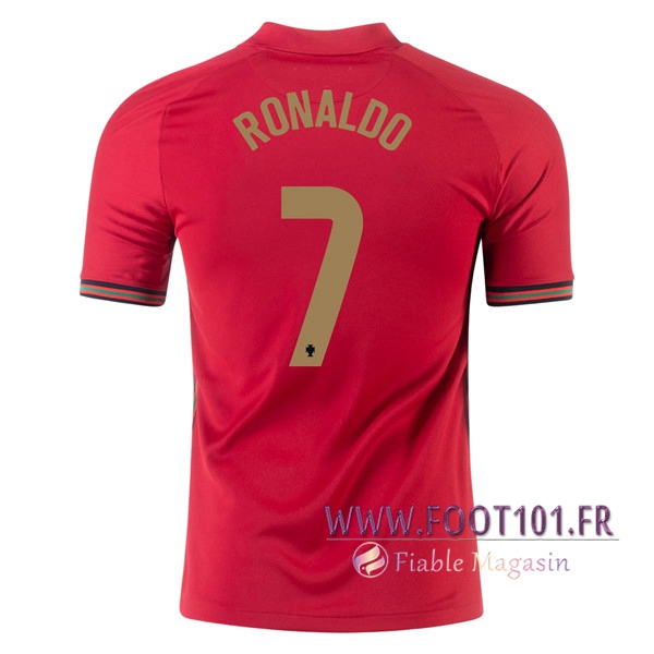 Maillot Equipe Portugal (RONALDO 7) Domicile UEFA Euro 2020