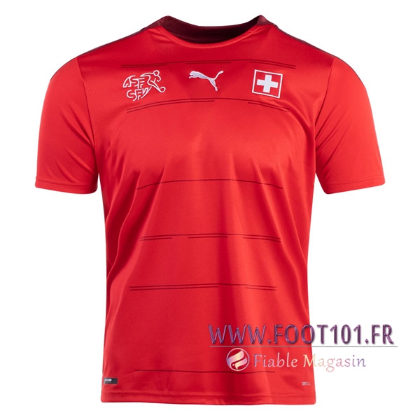 Nouveaux Maillot Equipe Foot Suisse Domicile 2020/2021