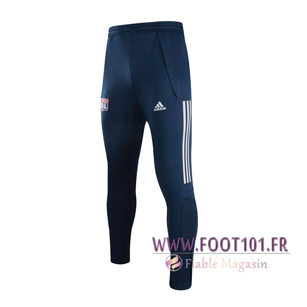 Training Pantalon Foot Lyon OL Bleu 2020/2021
