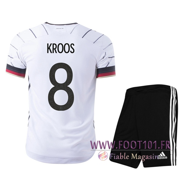 Maillot UEFA Euro 2020 Allemagne (Kroos 8) Enfant Domicile