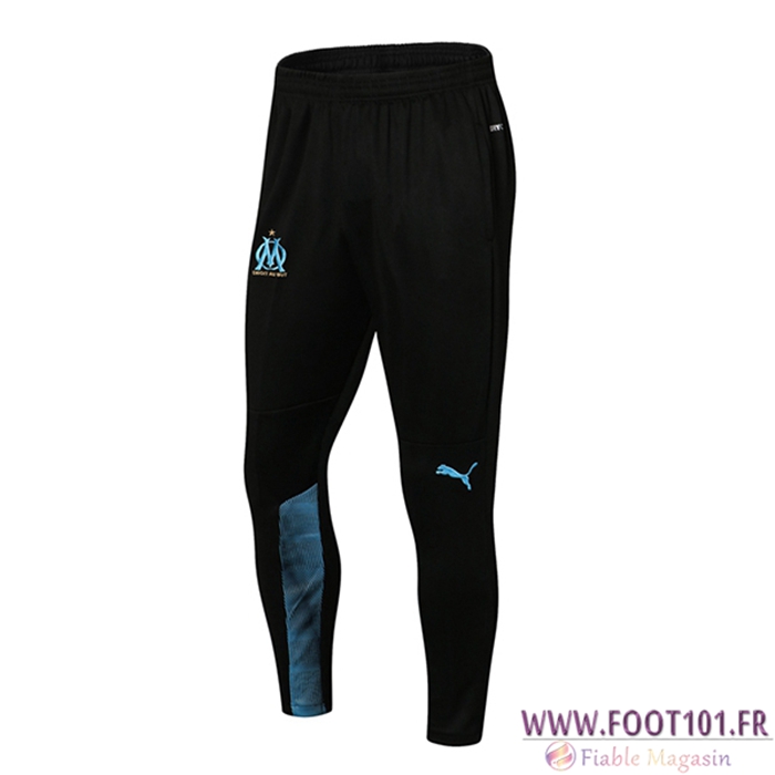 Training Pantalon Foot Marseille OM Noir/Blue 2021/2022