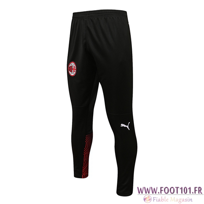 Training Pantalon Foot AC Milan Noir/Rouge 2021/2022