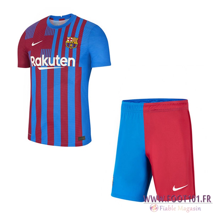 Ensemble Maillot Foot FC Barcelone Domicile + Short 2021/2022