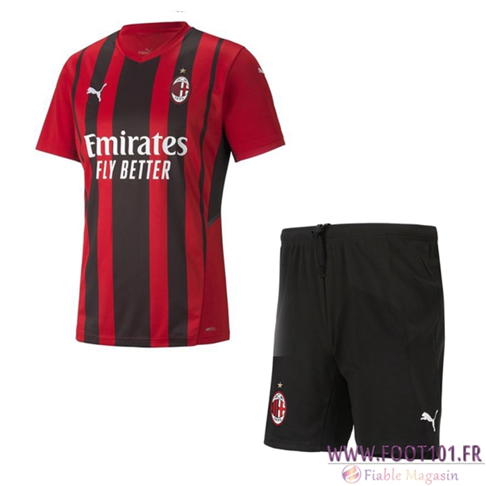 Ensemble Maillot Foot AC Milan Domicile + Short 2021/2022