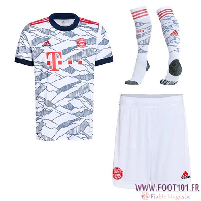 Ensemble Maillot Foot Bayern Munich Third (Short + Chaussettes) 2021/2022