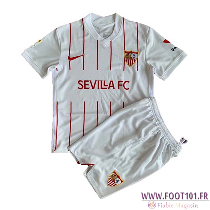 Maillot de Foot Sevilla FC Enfant Domicile 2021/2022
