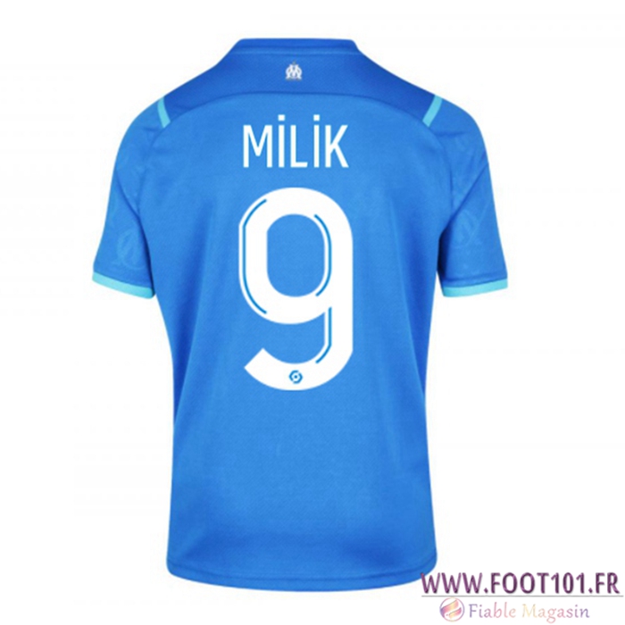 Maillot de Foot Marseille OM (MILIK 9) Third 2021/2022