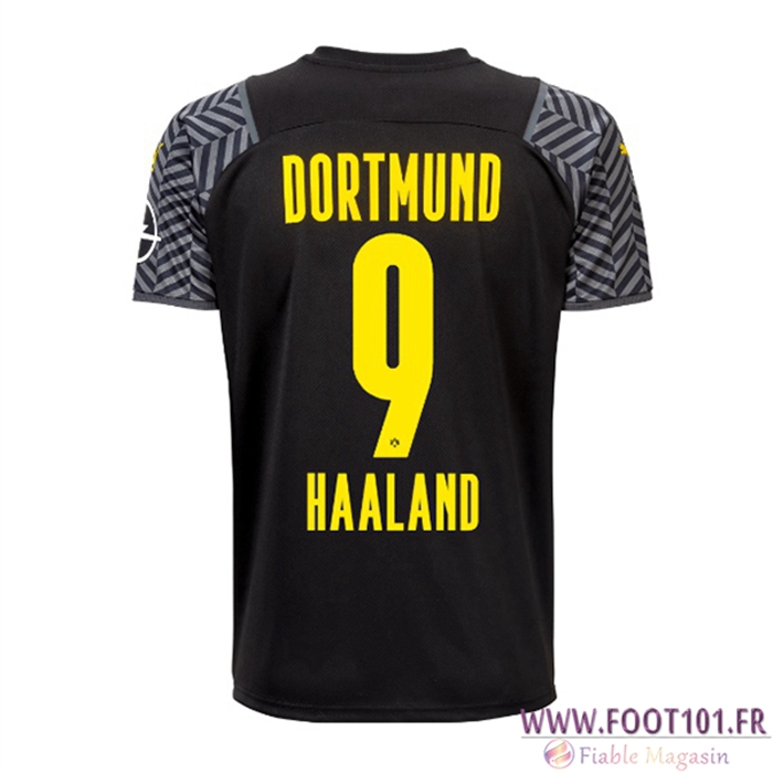 Maillot de Foot Dortmund BVB (Haaland 9) Exteieuir 2021/2022