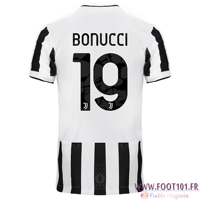 Maillot de Foot Juventus (BONUCCI 19) Domicile 2021/2022