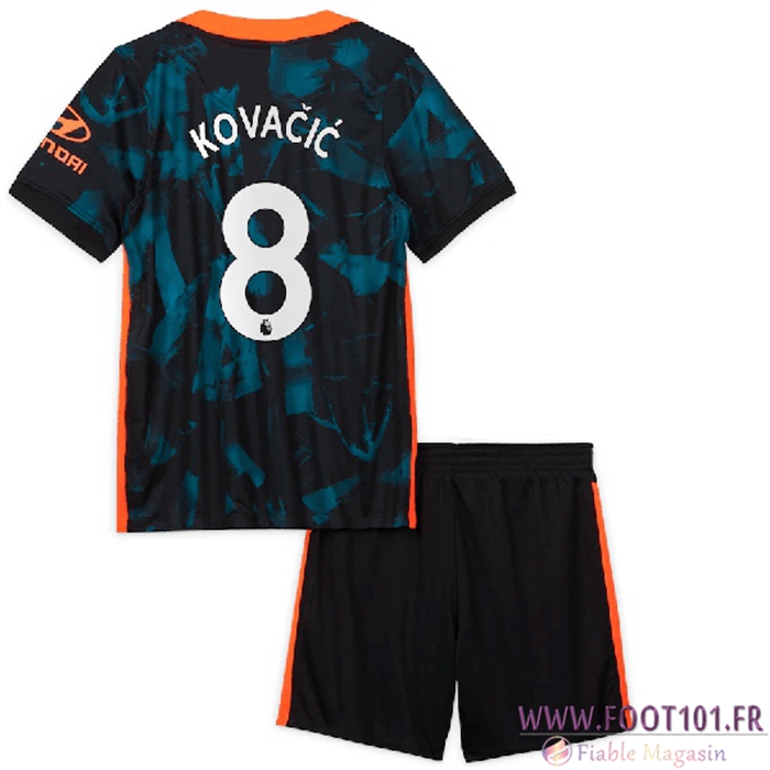 Maillot de Foot FC Chelsea (Kovacic 8) Enfant Third 2021/2022