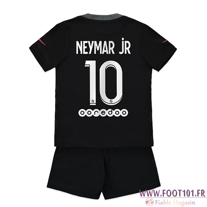 Maillot de Foot Jordan PSG (Neymar Jr 10) Enfant Third 2021/2022