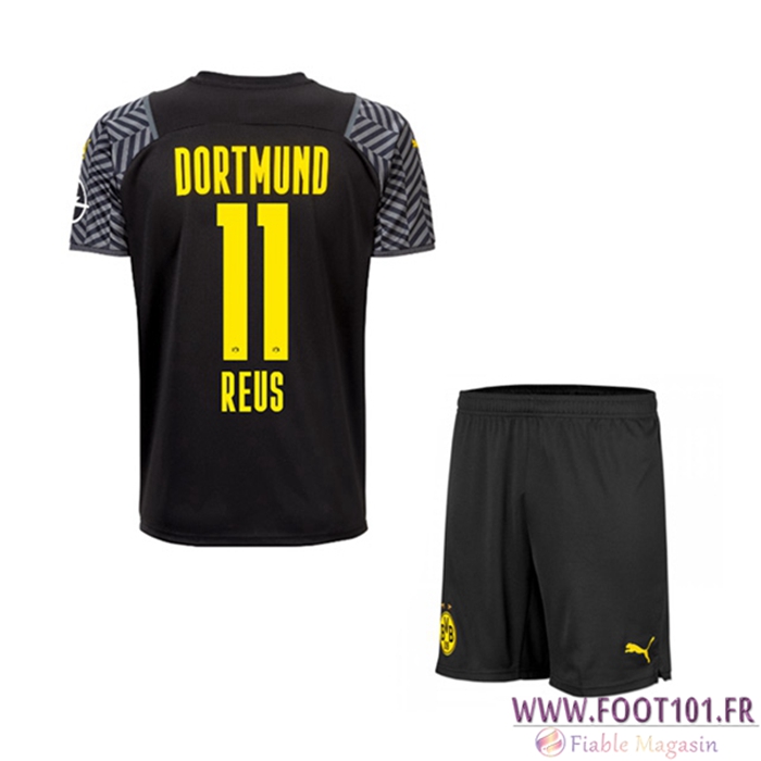 Maillot de Foot Dortmund BVB (Reus 11) Enfant Exteieuir 2021/2022