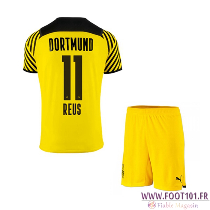 Maillot de Foot Dortmund BVB (Reus 11) Enfant Domicile 2021/2022