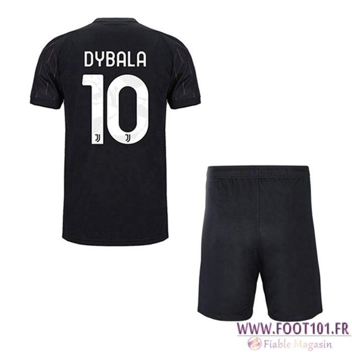 Maillot de Foot Juventus (DYBALA 10) Enfant Exterieur 2021/2022