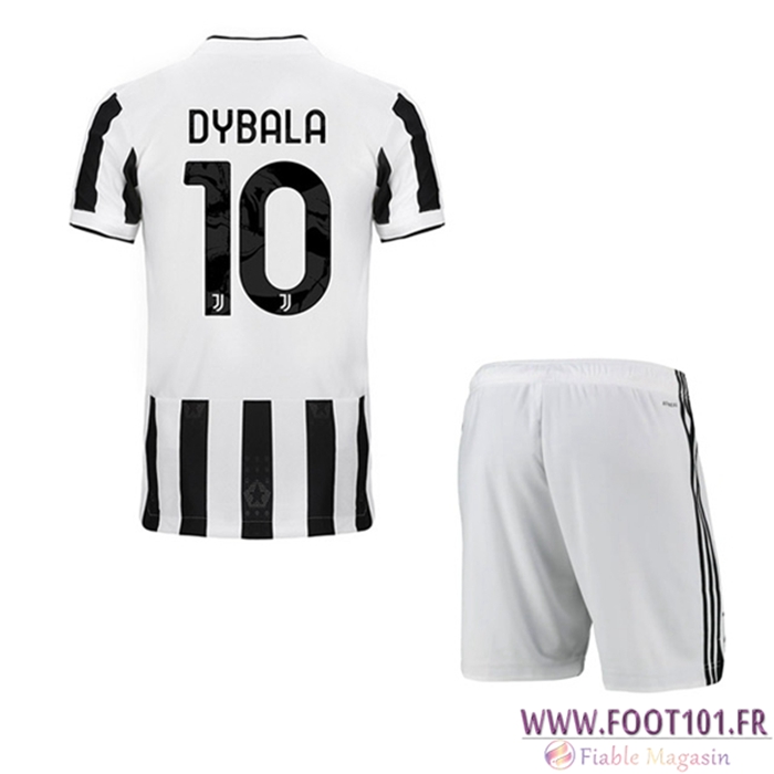 Maillot de Foot Juventus (DYBALA 10) Enfant Domicile 2021/2022