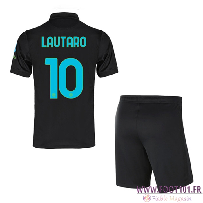 Maillot de Foot Inter Milan (LAUTARO 10) Enfant Third 2021/2022
