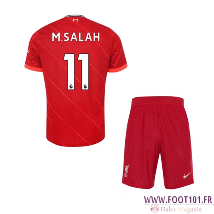 Maillot de Foot FC Liverpool (Mohamed Salah 11) Enfant Domicile 2021/2022