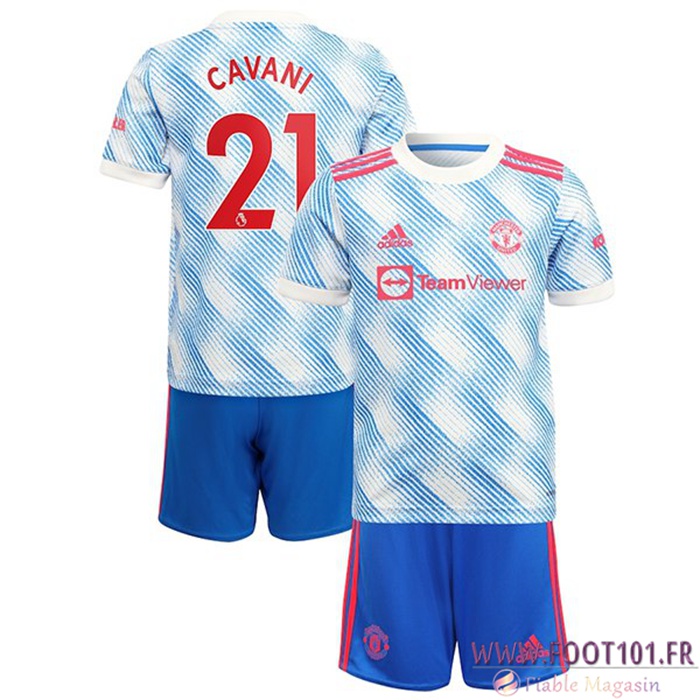 Maillot de Foot Manchester United (Cavani 21) Enfant Exterieur 2021/2022