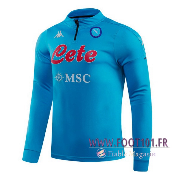 Training Sweatshirt SSC Naples Bleu 2020/2021