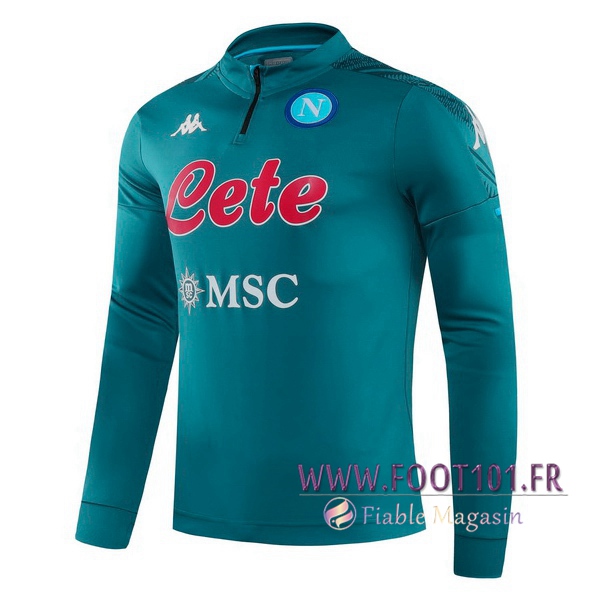 Training Sweatshirt SSC Naples Vert 2020/2021
