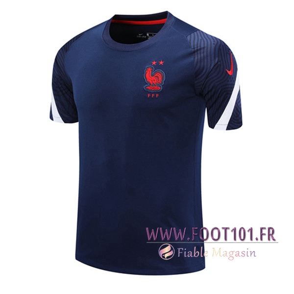 Training T-Shirts France Bleu Royal 2020/2021