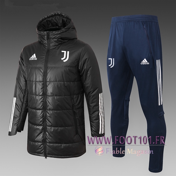 Doudoune Du Foot Juventus Noir + Pantalon 2020/2021