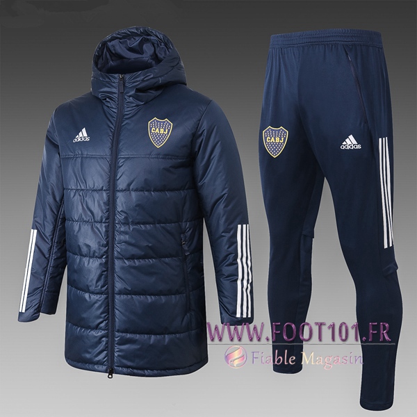 Doudoune Du Foot Boca Juniors Bleu + Pantalon 2020/2021