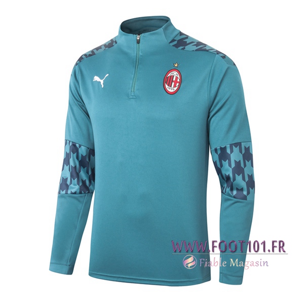 Training Sweatshirt Milan AC Vert 2020/2021