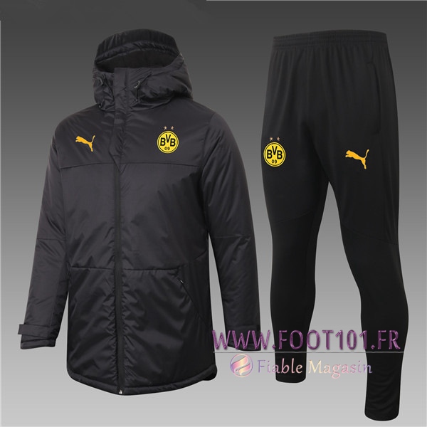 Doudoune Du Foot Dortmund BVB Noir + Pantalon 2020/2021