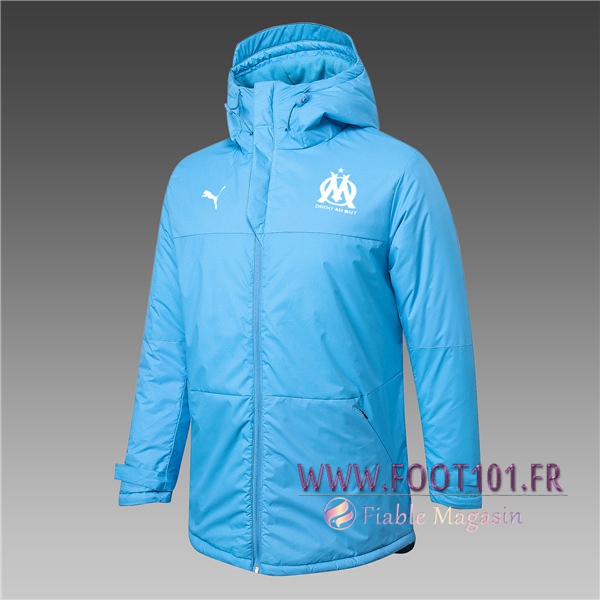 Doudoune Du Foot Marseille OM Bleu 2020/2021