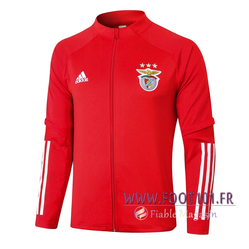 Nouveau Veste Foot S.L.Benfica Rouge 2020/2021