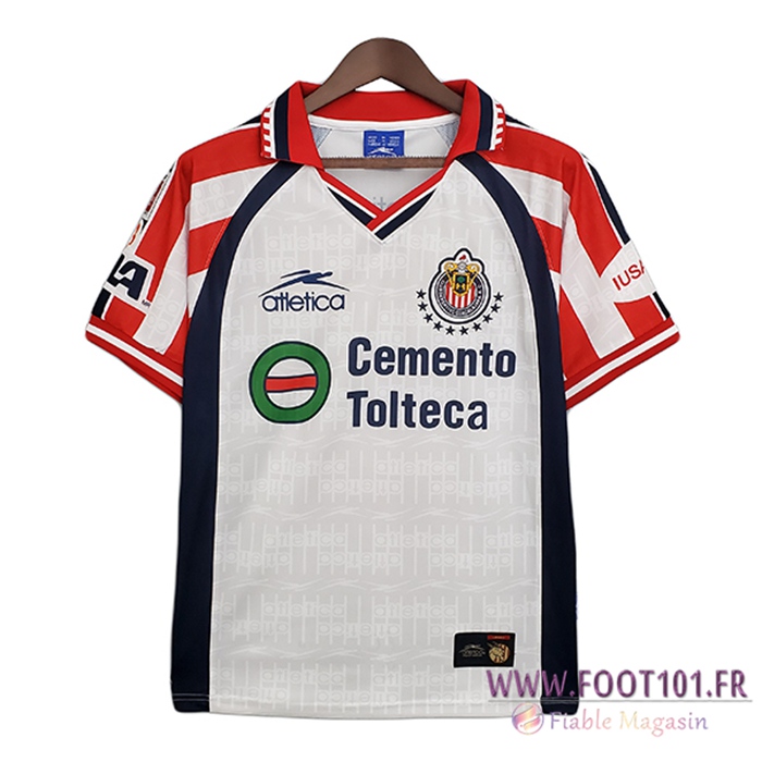 Maillot de Foot Guadalajara Chivas Retro Exterieur 1999/2000