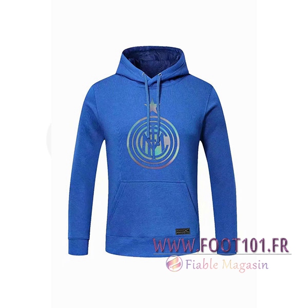 Training Sweatshirt Capuche Inter Milan Bleu 2020/2021