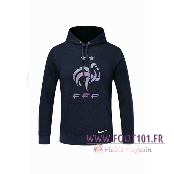Training Sweatshirt Capuche France Noir 2020/2021