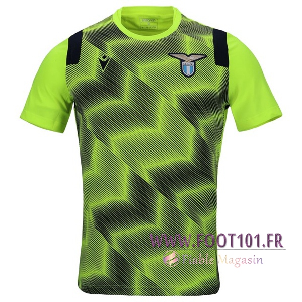 Training T-Shirts SS Lazio Noir/Vert 2020/2021