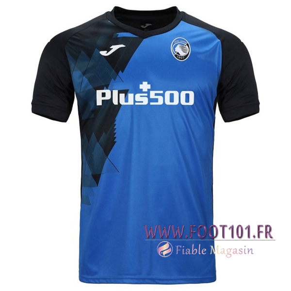 Training T-Shirts Atalanta Bleu/Noir 2020/2021